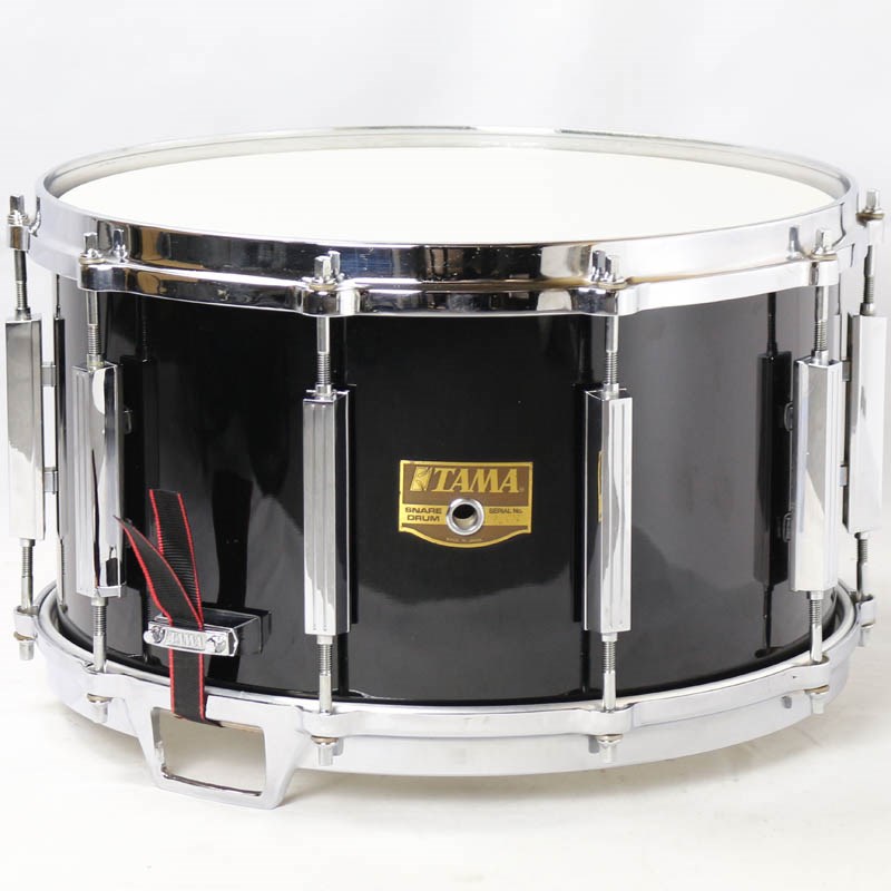 TAMA 1980's Gibraltar Birch Snare Drum 14×4 - Piano Black GR438の画像